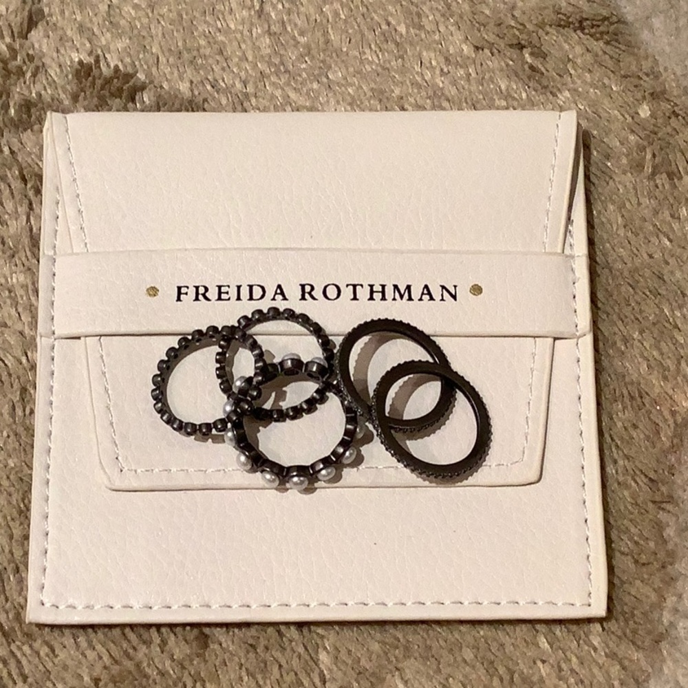 Freda Rothman 5 Stack Ring Set - Picture 3 of 7